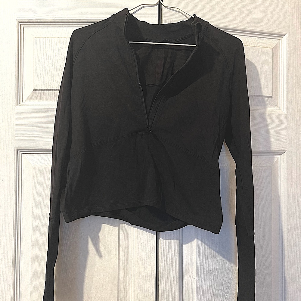 Lululemon black quarter zip size small